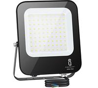 Aigostar Foco Led Exterior 50w,4700 lúmen，Luces Led Exterior Impermeable IP65，Proyector LED Exterior Blanco Frío 6500K para Jardín，Patio，Garaje，Parque