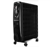 Aigostar Radiador de Aceite de 11 Elementos 2300W 3 Niveles de Potencia Negro