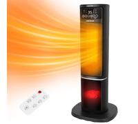 AIGOSTAR - Radiador para ventilador (2000 W, eléctrico, cerámica, 3 velocidades, con mando a distancia)