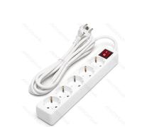 AIGOSTAR REGLETA 5 VIAS C/INTERRUPTOR 3METROS