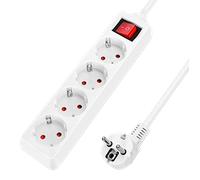 Extensión Cuádruple con Interruptor (5 mts)