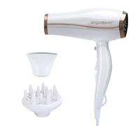 AIGOSTAR Secador de Pelo Profesional,Tecnología iónica, 2 Velocidades y 3 Temperaturas, Incluye Difusor y Boquilla Concentradora de Calor. ( 2200W )