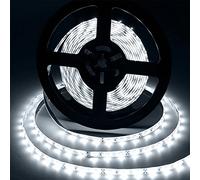 Aigostar - Tira LED de 5 metros, luz blanca 6500K, tira LED flexible, IP65 impermeable. Luces LED autoadhesiva para decorar e iluminar el dormitorio, salón, cocina, el cuarto infantil o muebles.