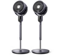 Aigostar Ventilador de Pie Silencioso con Mando a Distancia, 8 Velocidades, 50W, Oscilación 3D, Temporizador 12h, Motor DC de Bajo Consumo, Altura Ajustable. Ideal para Salón, Dormitorio etc, Mistral