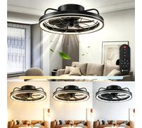 Aigostar Ventilador de Techo con Luz y Mando