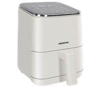 Aigostar White Dot - Freidora sin Aceite 2L, Freidora de aire con 8 Programas y Pantalla Táctil LED, 1200W, Tiempo y Temperatura Ajustables, Rejilla Antiadherente Desmontable, Libre de BPA