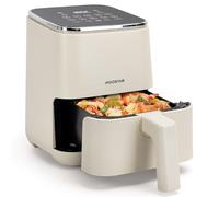 AigostarWhite Dot - Freidora sin Aceite 2L, Freidora de aire con 8 Programas y Pantalla Táctil LED, 1200W, Tiempo y Temperatura Ajustables, Rejilla Antiadherente Desmontable, Libre de BPA