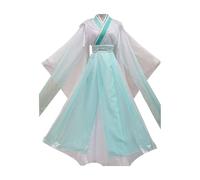 AIGOUT Disfraz de cosplay de Tian Guan Ci Fu de He Xuan y Shi Qing Xuan, traje chino antiguo Hanfu, ropa tradicional para Halloween, juego de rol, anime, conjunto completo (Shi Qing Xuan, S)