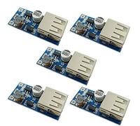 Aihasd 5PCS 0,9V-5V a 5V DC-DC Convertidor de Voltaje USB Boost Step-up de presión Módulo de alimentación