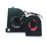 AIHDBCL Ventilador de refrigeración for CPU/GPU, Compatible con MSI, GS65 P65 Stealth GS65VR 8RF 8RE MS-16Q2 MS-16Q1 MS-16Q3 5V 0.5AL, Piezas for radiador de portátil(A)