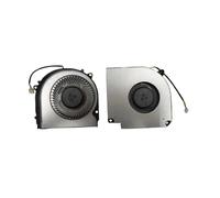 AIHDBCL Ventilador de refrigeración for CPU y GPU, Compatible con Gigabyte, G7 MD, G7 GD, G5 GD, G5 MD, G7MD, G7GD, G5GD, for portátiles Gamer, radiador, Ventiladores DC5V 6-31-NH5E2-202(CPU GPU Fan)