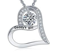Aihitero Regalo de Navidad para madre e hija, collar con colgante de corazón con texto en inglés "Always My Mom Forever My Friend", joyería para mujer, regalo de cumpleaños, aniversario, Navidad, boda