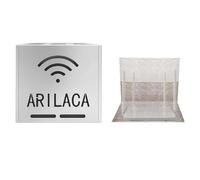 Aihmil ubierta de enrutador WiFi grande blindaje E m f bloqueador para caja de enrutador WiFi E m f Faraday Cage E M f Bloqueador para el hogar E m f Shield Bolsas grandes Faraday Bloques a prueba
