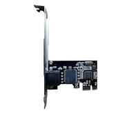 AIHU 1 unidad Gigabit Ethernet PCI-Express Tarjeta de red RJ45 LAN Adaptador PCIe Convertidor 10M/100M/1000Mbps para PC de sobremesa