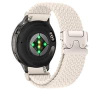 AiiBowy 18mm Correa Trenzada Compatibles con Garmin Venu 4 41mm/Venu 3S 41mm/Forerunner 265S/255S, Pulsera Nailon Deportiva Loop Elástic para Garmin Vivoactive 4S 40mm Luz Estelar