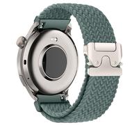 AiiBowy 22mm Correa Trenzada Compatibles con Amazfit Balance 3/Balance Ultra/Cheetah 2 Ultra/Bip Max/Active Max, Pulsera Nailon Deportiva Loop Elástic para Amazfit T-Rex 3 Pro 48mm Verde Claro