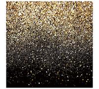 AIIKES 10x10FT Golden Bokeh Fotografía Telón de Fondo Negro y Dorado Glitter Telón de Fondo Boda Familia Fiesta de cumpleaños Decoración Recién Nacido Fotografía Telón de Fondo Studio Props 11-547