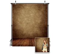 AIIKES 5x7FT Fondo de tablón marrón Fondo de fotografía de Piso de Madera Fondo de Foto de recién Nacido Fondo de decoración de Fiesta de cumpleaños Fondo de Estudio 10-702