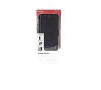 aiino - B-Case, Estuche Plegable, Cubierta para Huawei P10 Lite, Funda Anticaída/antirrayas y Antideslizante, Efecto Cuero - Negro