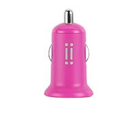 aiino - Cargador de Coche 1 Puerto USB 1A, Cargador Universal USB, Compatible con iPhone X/8/7/6, iPad, Samsung S9/S8/S7, Huawei, Honor - Rosa