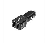 aiino - Cargador de Coche 2 USB 4.8A Puertos, Cargador Universal USB, Compatible con iPhone X/8/7/6, Samsung S9/S8/S7, Huawei, Honor - Negro