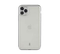 aiino Charm - Funda para iPhone 11 Pro, Ultra-Resistente, Ligera de Silicona para móvil, Resiste contra Golpes y arañazos, para Cargas Inalámbricas, Protección Alto Impacto, Calidad Italiana - Plata