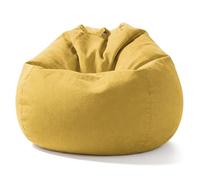 Aiire Puff con Relleno Incluido Moderno - Sillon Puf de Salon en Algodón Premium - Desenfundable y Lavable - Puffs Pera Redondos para Habitación Juvenil - Bean Bag Infantil [75x55]