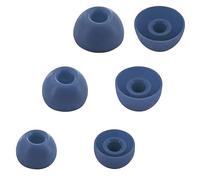 Aiivioll 6 almohadillas de silicona para auriculares Beats Fit Pro/Studio Buds, almohadillas de repuesto S/M/L (azul mareo)