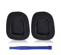 Aiivioll Almohadillas de repuesto para auriculares Logitech G935/G933S/G933/G930, compatibles con G332 G230 G231 (negro)