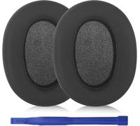 Aiivioll Almohadillas de repuesto para auriculares Sony ULT WEAR/WH-ULT900N con cancelación de ruido, almohadillas de piel de proteína con espuma aislante de sonido, cómodas y suaves, color negro