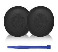 Aiivioll Almohadillas de Repuesto para Jabra Evolve2 75 PC | Almohadillas para Auriculares Inalámbricos Bluetooth, Piel de Proteína Suave y Cómoda