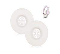 Aiivioll Fundas de repuesto para auriculares Beats Solo 4, Solo 3, Solo 2, material de silicona suave y cómodo, a prueba de golpes y caídas, resistente al sudor y a la suciedad (beige blanco)