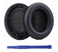 Aiivioll Studio Pro - Almohadillas de repuesto para auriculares inalámbricos Beats Studio Pro, almohadillas con piel sintética suave, espuma viscoelástica con aislamiento de ruido (negro)