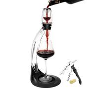 AIKARO - Aerador de Aire para Vino Decantador Automático con Filtro, Soporte y Sacacorchos (Set)