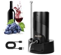 AIKARO - Aerador-Vertedor de Vino Eléctrico Recargable Decantador Electrónico Automático con Base