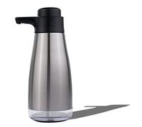 AIKE AK1062 Dispensador de jabón de Cocina de 450 ml, dispensador de jabón líquido de Acero Inoxidable, Herramientas de Cocina Plata