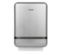 AIKE Comercial Dispensador Papel Secamanos de Pared, Dispensador de Toallas de Papel de Gran Capacidad 400 Hojas para Plegado de Papel de TamañO 25.4 X 8 (CM) o Menor para Hotel Restaurante