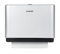 AIKE Dispensador Papel Secamanos Montado en Pared, para Z-Plegados Papel Plegado de Tamaño 25.3 x 8 cm o Inferior