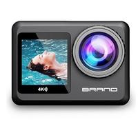 AIKER Cámara Deportiva,Versión Pro WiFi Action Camera Soporte 5k/30 FPS/64 MP/3.0 EIS/Larga Autonomía/Excelente Visión Nocturna/40M Impermeable/Soporte Magnético Original Camara Moto,Acabado Premium