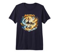 Aikido Maestro Energía Cósmica Camiseta Premium