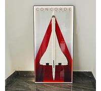 Aikimfuly Tablero de pared para Lego 10318 Concorde Airbus, marco de pared para entusiastas de los automóviles, para ventiladores de montaje en pared (10318)