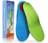Ailaka Kids Orthotic Athletic Elastic Shock Absorbing Insoles, Comfortable Arch Support Gel Cushion Sports Inserts for Children