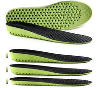 Ailaka,Plantillas elásticas para zapatos deportivos que absorben los golpes, Heel Height: 3cm), 5-9 M US Women/3-7.5 M US Men