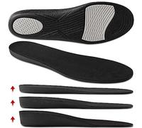 Ailaka Plantillas elevadoras para hombres y mujeres, plantillas elevadoras de 1,5/2,5/3,5 cm, plantillas de zapatos suaves y altas, plantillas de zapatos para hombre con aumento deportivo