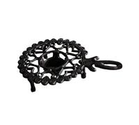 Ailan Base calefactora para platos, resistente, regalo, elegante, accesorio artesanal para la decoración de patios y balcones. Calentador de tetera, soporte hierro fundido para velas té, Estilo A