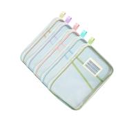 Ailan Bolsas de Documentos de Malla Transparente Que se utilizan para organizar Bolsas información Papel A4 Mientras está en Movimiento. Las Archivos A4 Vienen con un Bolsillo para