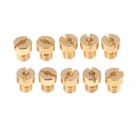 Ailan Boquillas de carburador robustas Juego de boquillas carburador principal S Jet Disponible en varios tamaños Procesos reparación y ajuste principal S Jet Carb