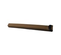 Ailan Caja ligera para arcos con asa para músicos que viajan con arcos de contrabajo o violín. Ofrece amplio espacio para de contrabajo sin ser demasiado, Café, 80x11x7cm