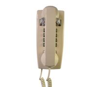Ailan Campana de Metal montada en la pared Vintage para dormitorio, teléfono con cable, hogar, oficina, Hotel, botón Retro, decoración de teléfono fijo, Beige