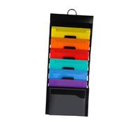 Ailan Carpeta de Pared Resistente y Duradera Que Mejora la Capacidad de Almacenamiento con Organizador Archivos expandible para un Mejor Acceso. Organizador Archivos Colgante tamaño Carta A4 para